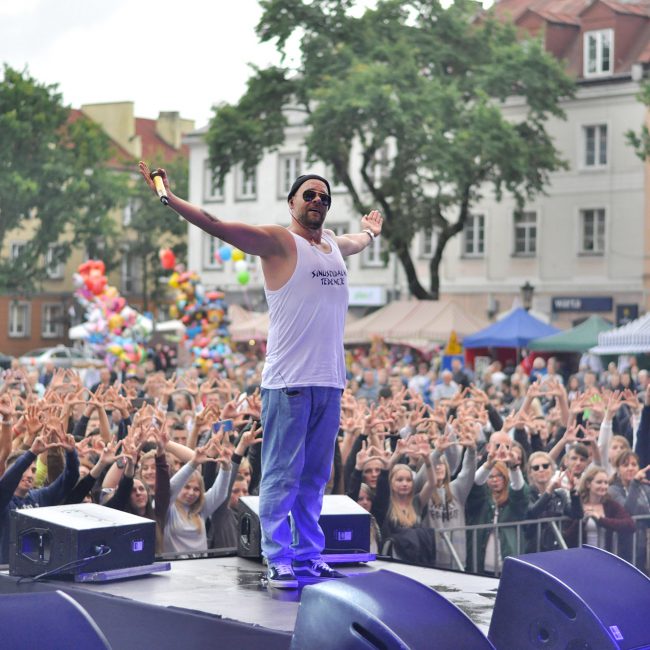 Tede koncert Dni Łowicza Adam Bombrych