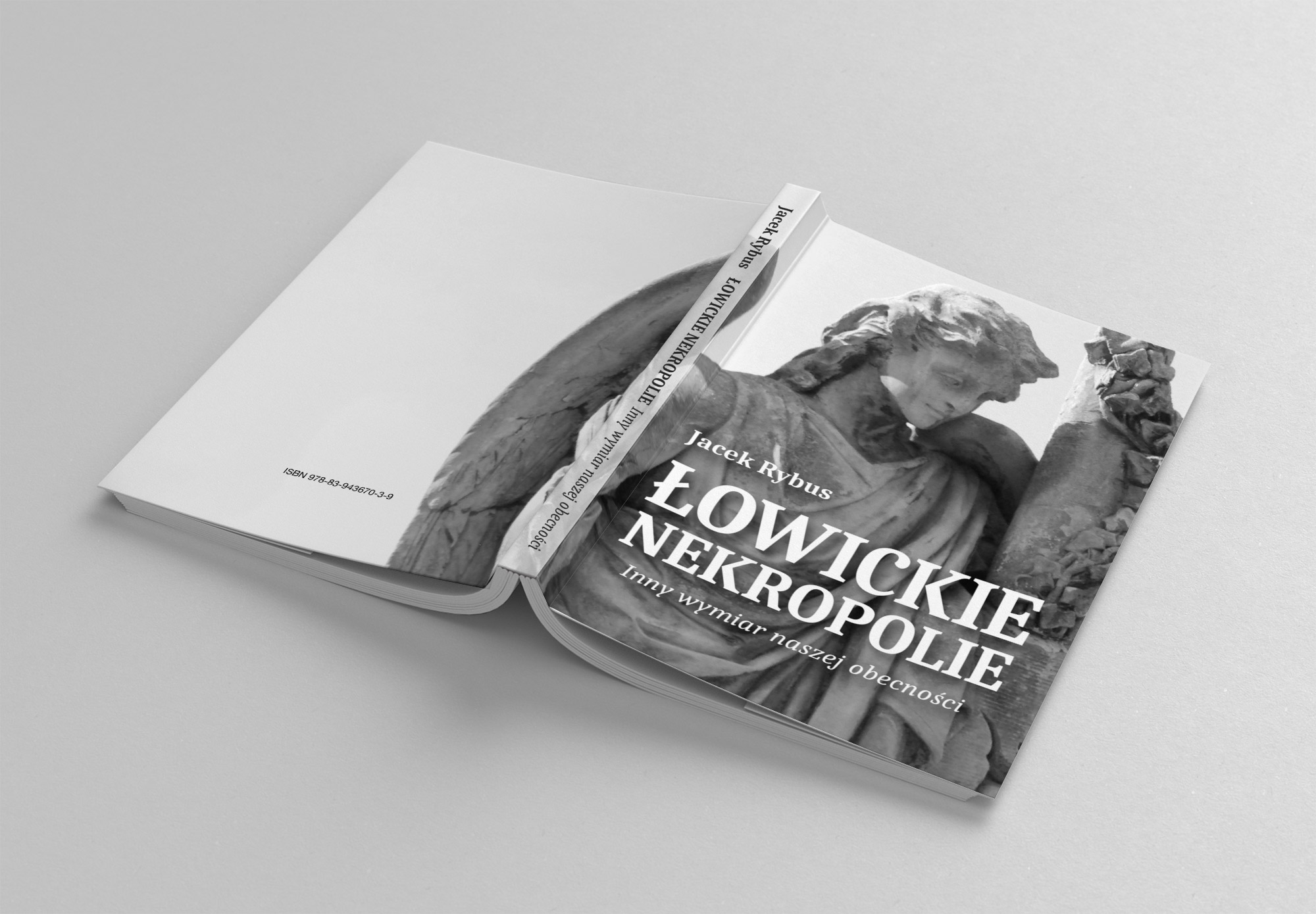 Łowickie nekropolie książka Jacek Rybus Łowicki Ośrodek Kultury Adam Bombrych